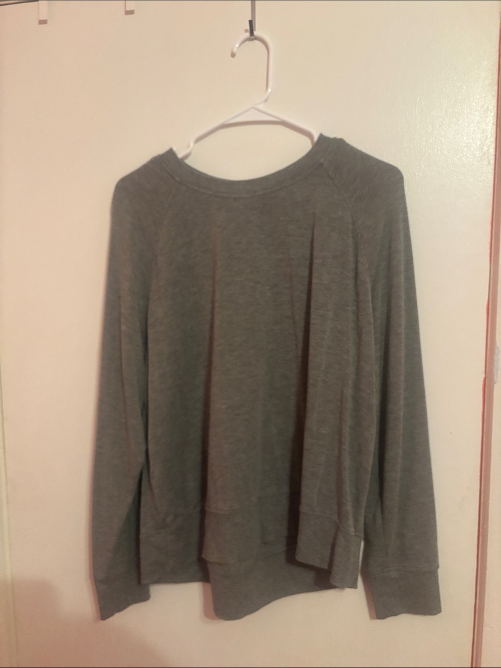 Women's Lightweight Crewneck Sweater - Gray